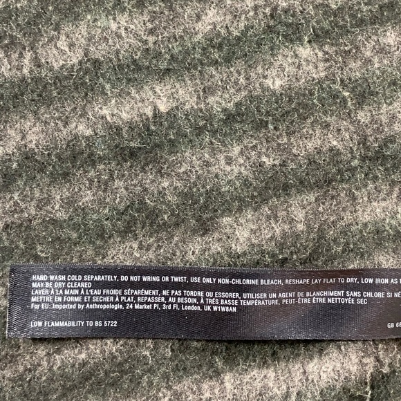 Anthropologie SATURDAY SUNDAY Elise Blanket Open Striped Cardigan Sweater - Picture 5 of 9